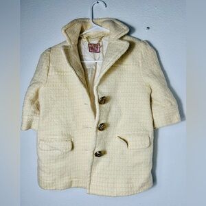 Juicy Couture tweed jacket Chanel style, wool. Size 10